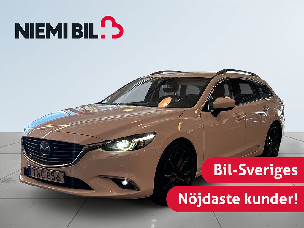 Mazda 6 Wagon 2.2 SKYACTIV-D AWD Drag/SoV/Kamera/Navi