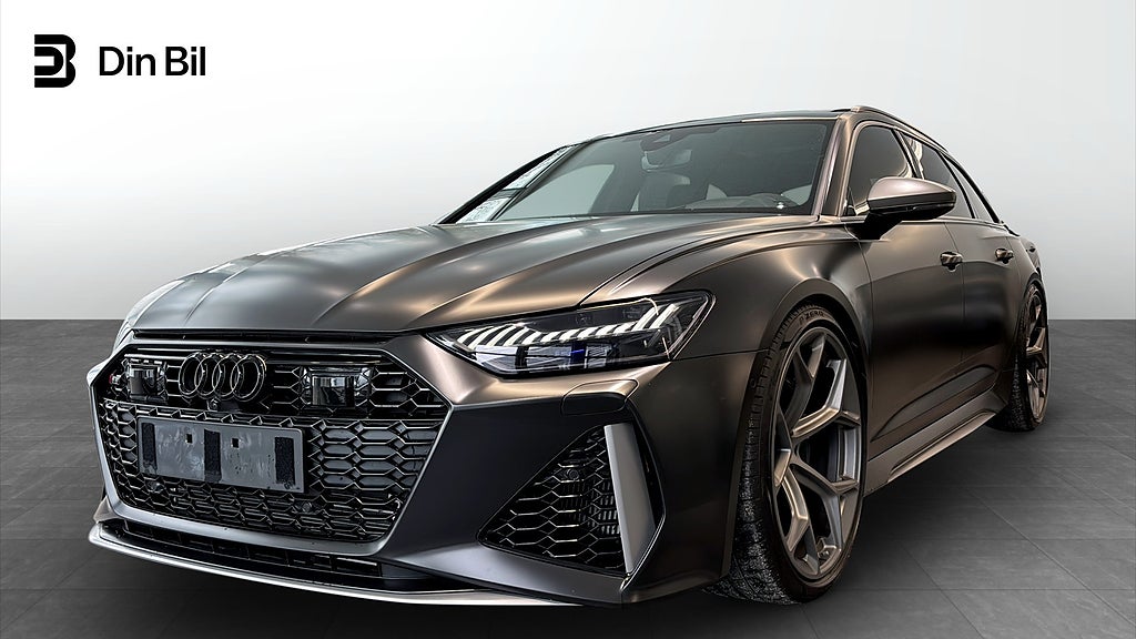 Audi RS6 Avant performance 630hk Helfoilierad/ Avgassystem ferrita