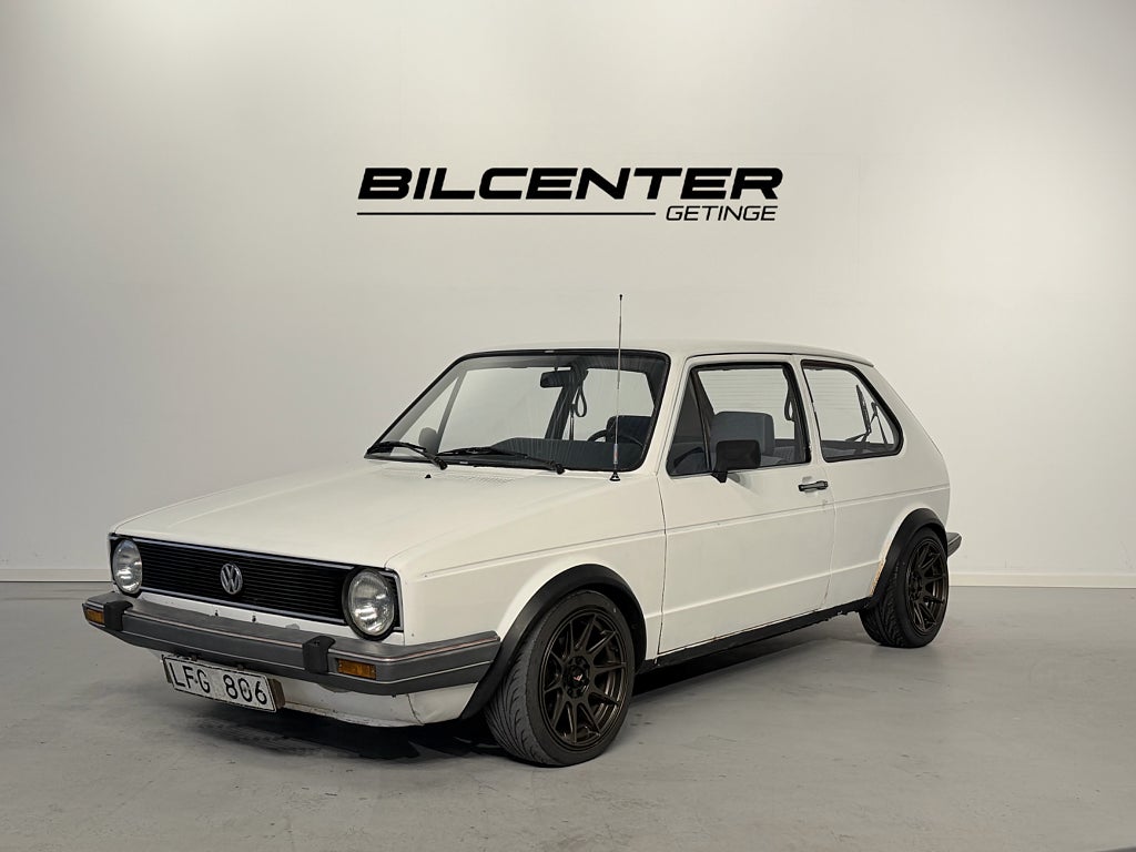 Volkswagen Golf Golf GL 1.6 Mk1 3-dörrar | Coils | JR-fälgar | Nybes