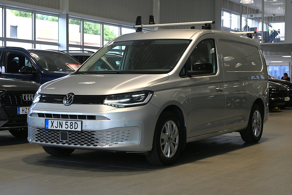 Volkswagen Caddy Maxi Cargo TDI 122hk DSG Värmare Drag LED