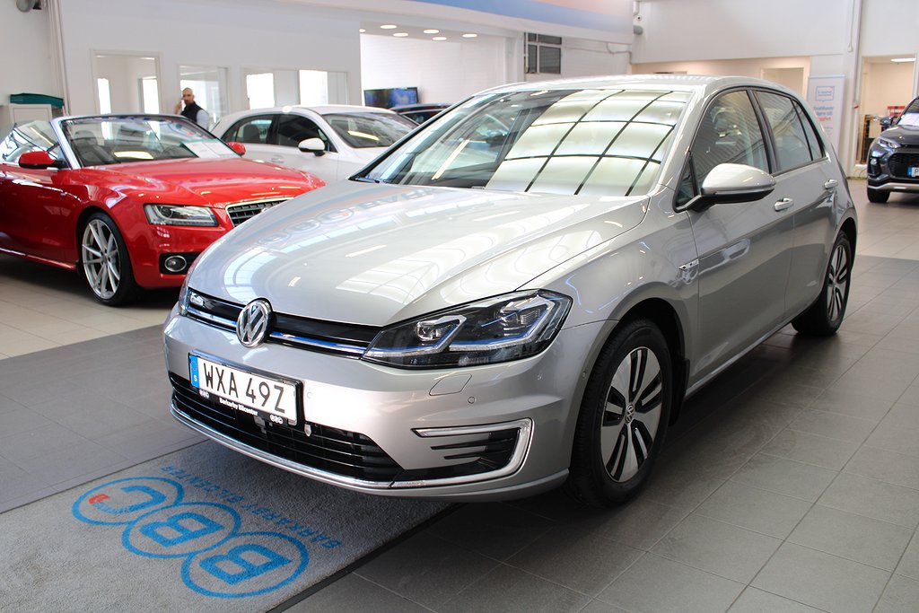 Volkswagen E-Golf 35.8 kWh 136hk /Navi/CarPlay/M-Värmare 