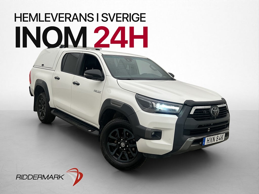Toyota Hilux Invincible 2.8 4WD M/K-Värm JBL Diff Kåpa Moms