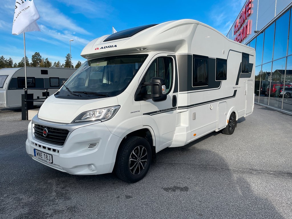 Adria Matrix 670 SC Nordkapp  / ALDE / Taksäng / 3500kg / 5bält / - Adria