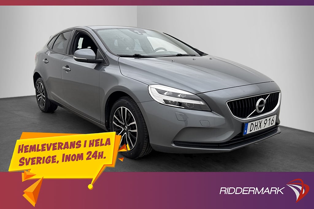 Volvo V40 T3 Momentum VOC Värmare P-Sensorer Halvskinn