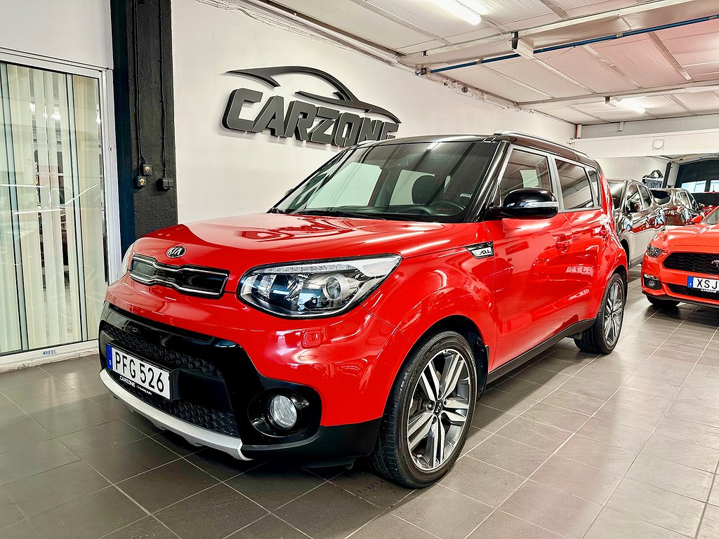 Kia Soul 1.6 CRDi DCT GLS (136hk) Navi Backkamera Rattvärme