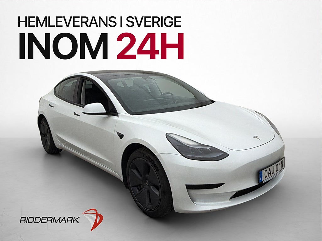 Tesla Model 3 Standard Range Autopilot Värmare Dragkrok MOMS