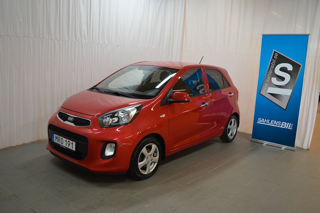 Kia Picanto 5-dörrar 1.0 MPI GLS Euro 6