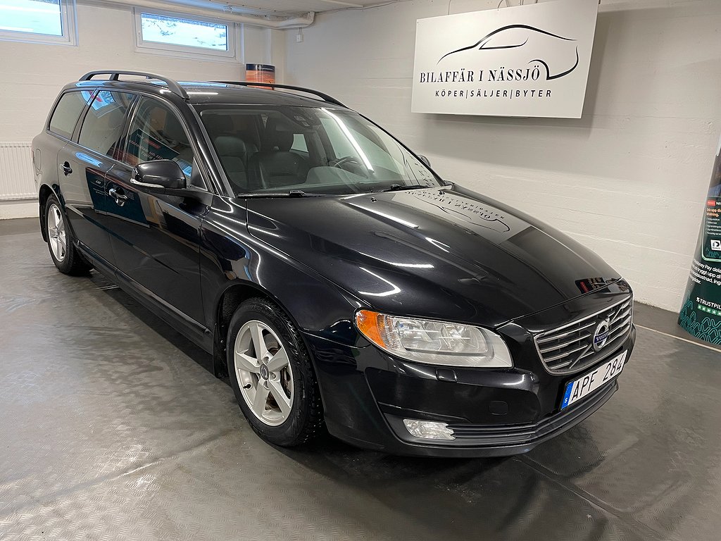 Volvo V70 D2 Geartronic Kinetic Euro 5 Dragkrok NY BESIK