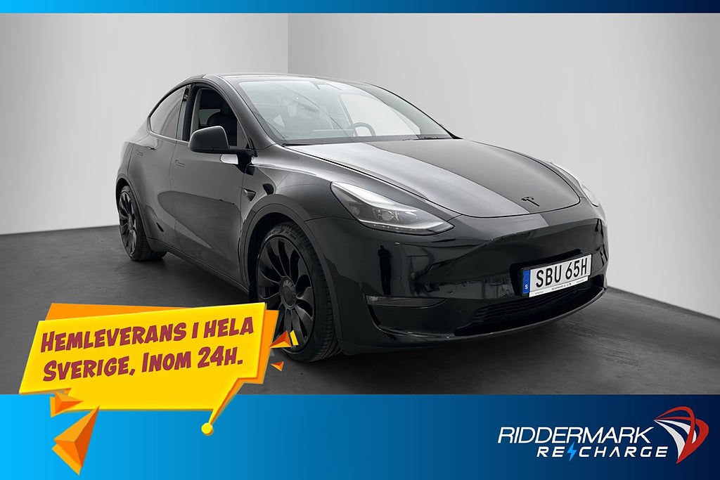 Tesla Model Y Performance AWD Autopilot Svensksåld MOMS