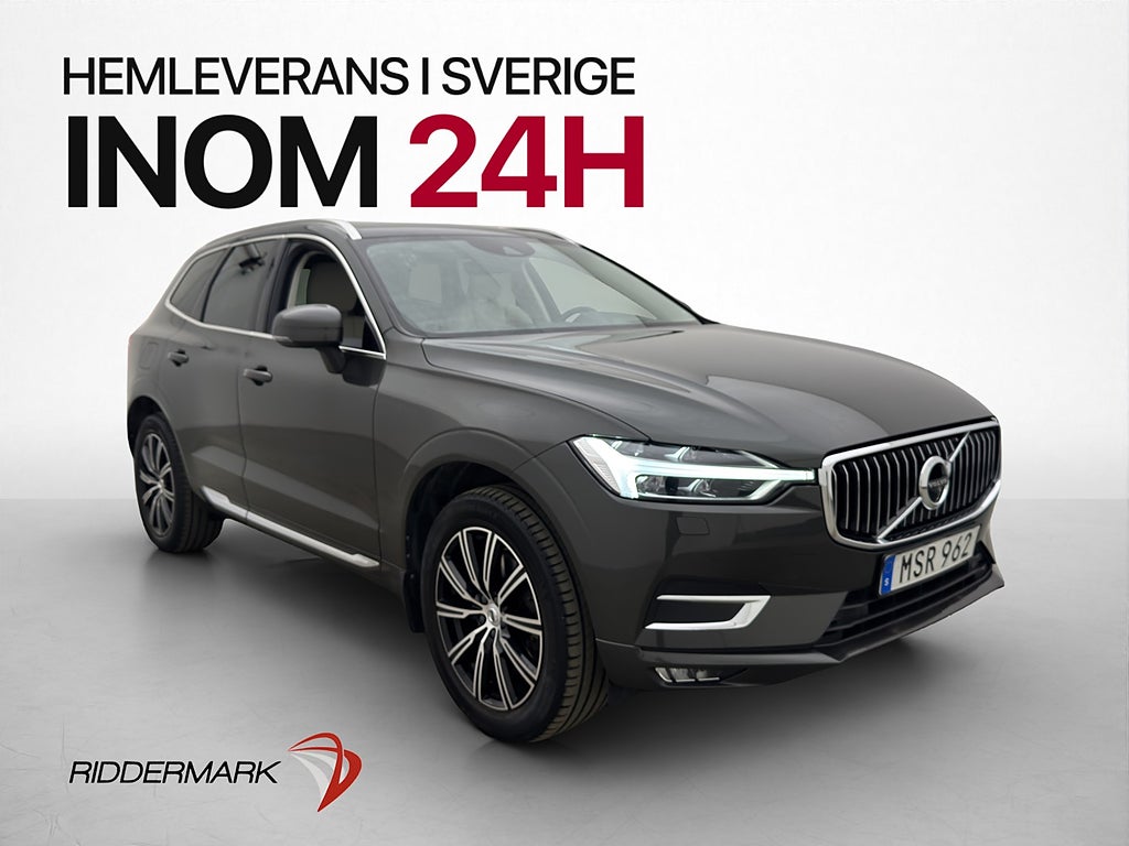 Volvo XC60 D4 AWD Inscription VOC 360° HuD Värm Läder Drag