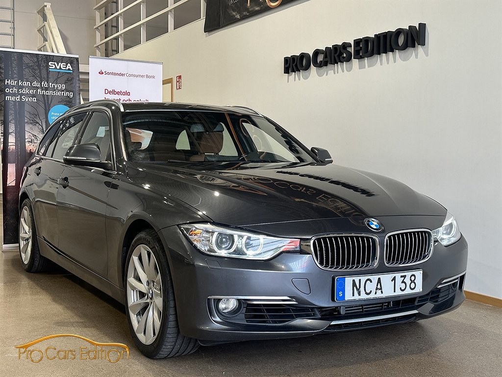 BMW 335 d xDrive Touring Steptronic, 313hk Ny-besiktad/ D-krok/