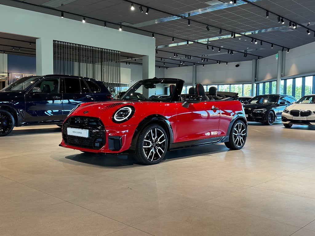 MINI Cooper S Cab JCW Trim H/K Head-Up Rattvärme 