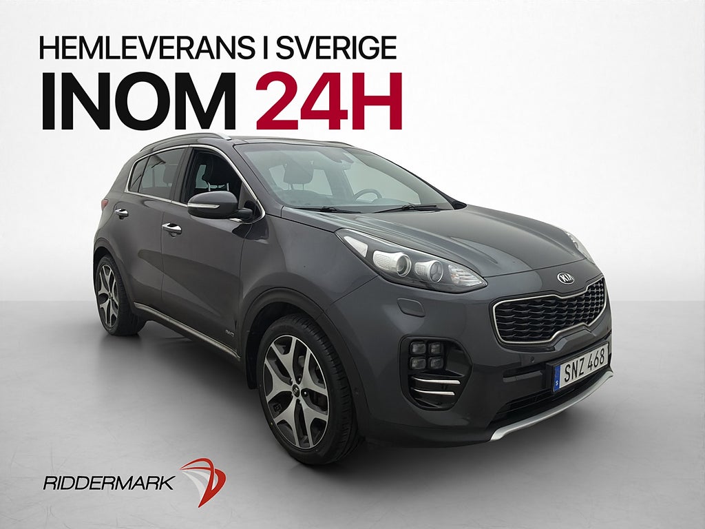 Kia Sportage GT-Line Pano Skinn JBL Kamera Dragkrok Navi