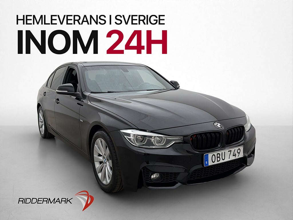 BMW 320D 163hk Sport line P-sensorer H/K Taklucka Bluetooth
