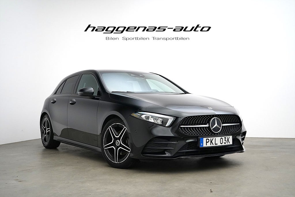 Mercedes-Benz A 200 7G-DCT / 163 Hk / AMG Night / Kamera