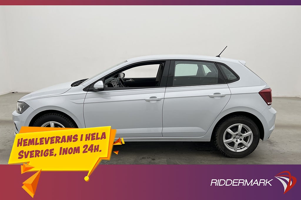 Volkswagen Polo 1.0 TGI P-Sensorer Nyservad Lågmil