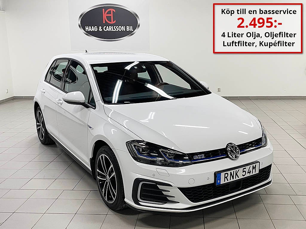 Volkswagen Golf GTE 1.4 TSI Plugin-Hybrid DSG Sekventiell 150hk