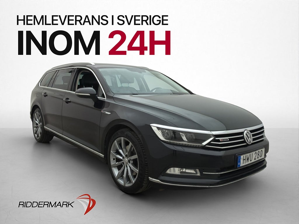 Volkswagen Passat 2.0 TDI 4M 190hk Värmare Kamera Drag Skinn