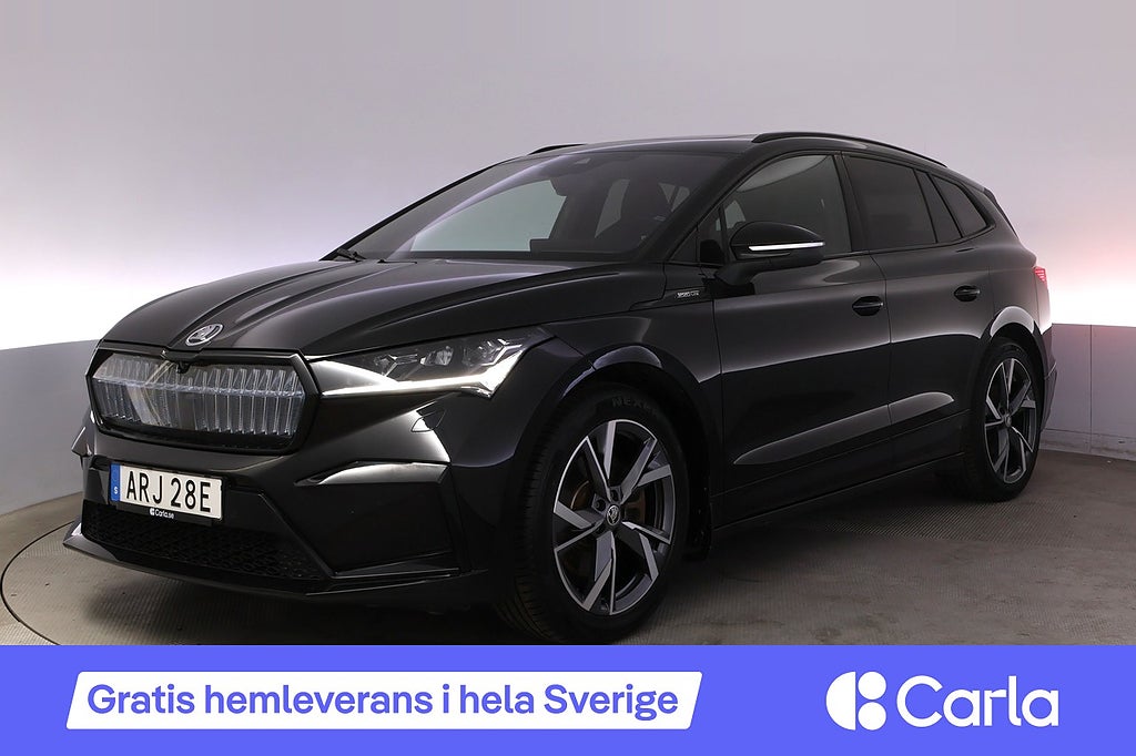 Skoda Enyaq iV iV 80x SportLine Drag Pano BLIS HUD AdapFarth