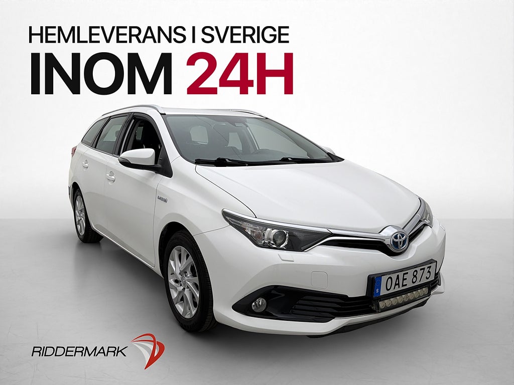 Toyota Auris Hybrid 136hk Active Kamera Bluetooth Sätesvärme