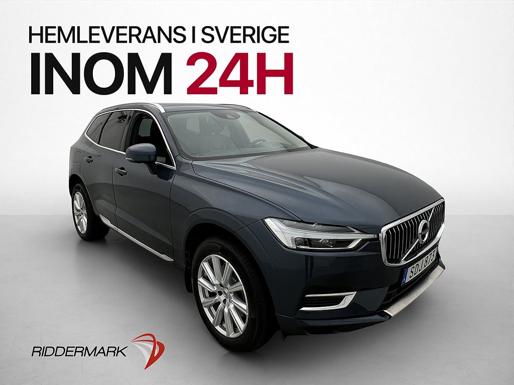 Volvo XC60 Inscription T8 AWD 360° HUD Skinn Värmare VOC