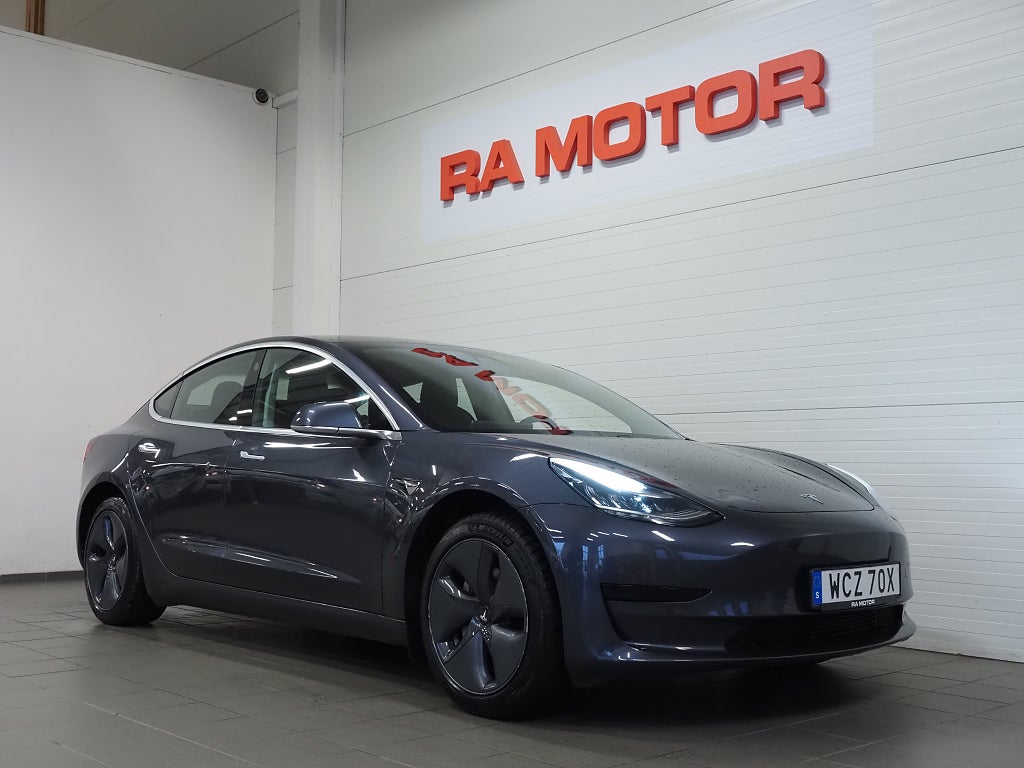 Tesla Model 3 Standard Range Plus Panorama Läder Navigation Kamera 2020