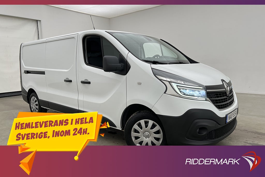 Renault trafic L2 2.0dCi 145hk Värm Drag LED B-Kamera Moms