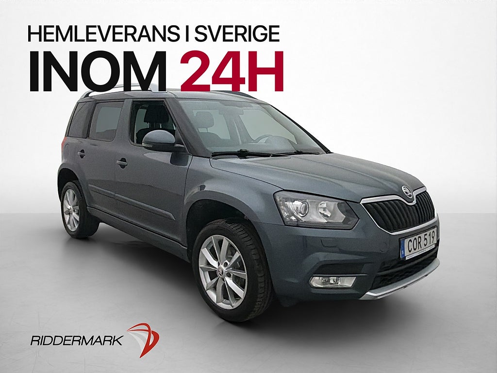 Skoda Yeti 1.4 TSI 122hk Drivers Edition Kamera Navi Drag