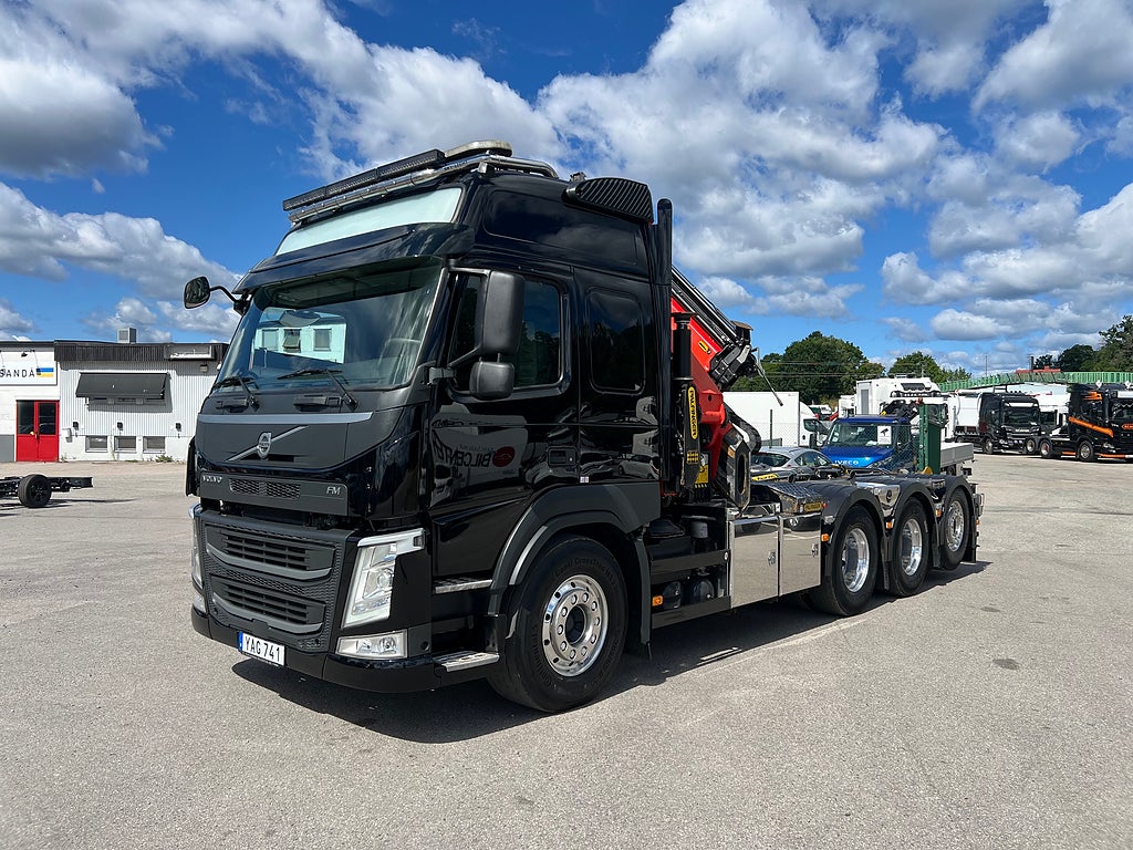 Volvo FM13 460 8x4*4 Kranväxlare Palfinger Kran & Jibb