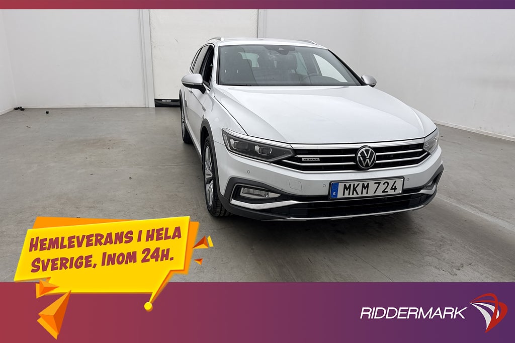 Volkswagen Passat Alltrack 4M 200hk Cockpit D-Värm Drag MOMS