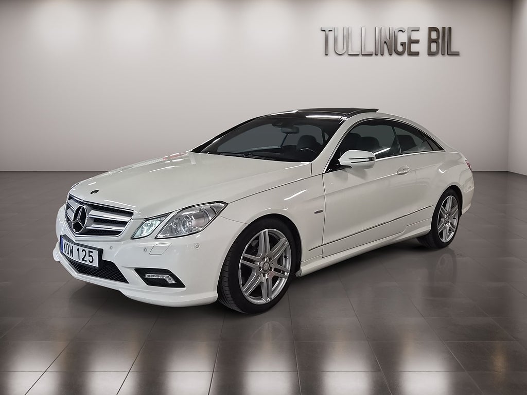 Mercedes-Benz E 350 Coupé CGI 7G-Tronic AMG Sport Panorama Läder Navi