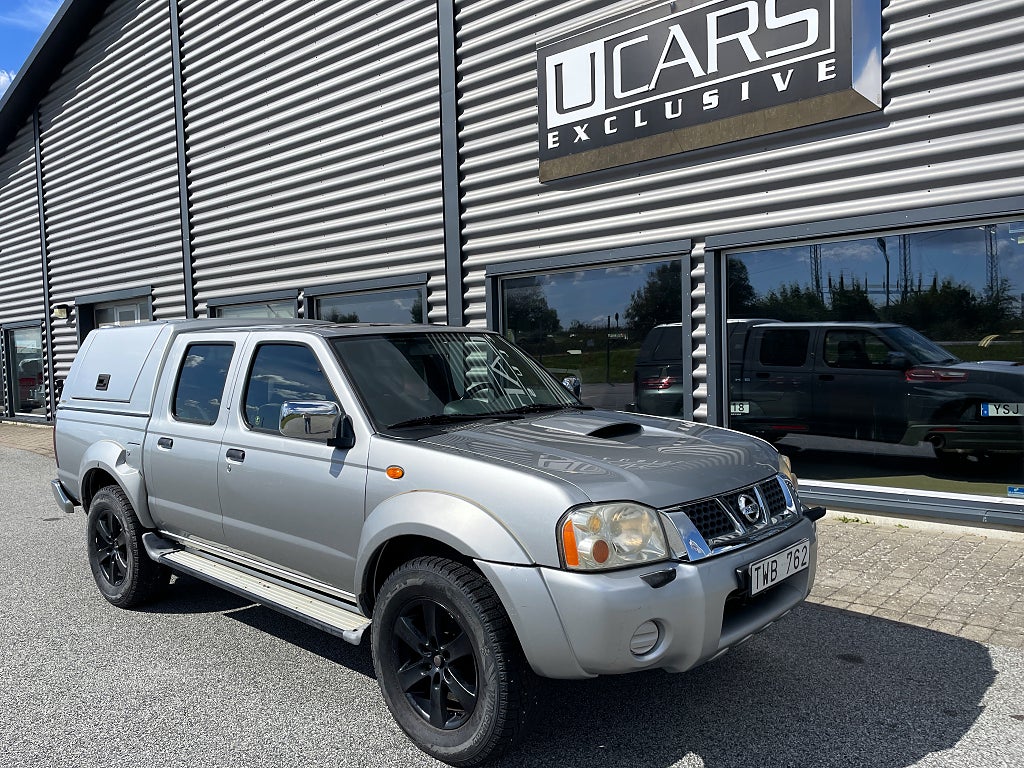 Nissan King Cab Navara Dubbelhytt 2.5 4WD/ Endast 15830 mil