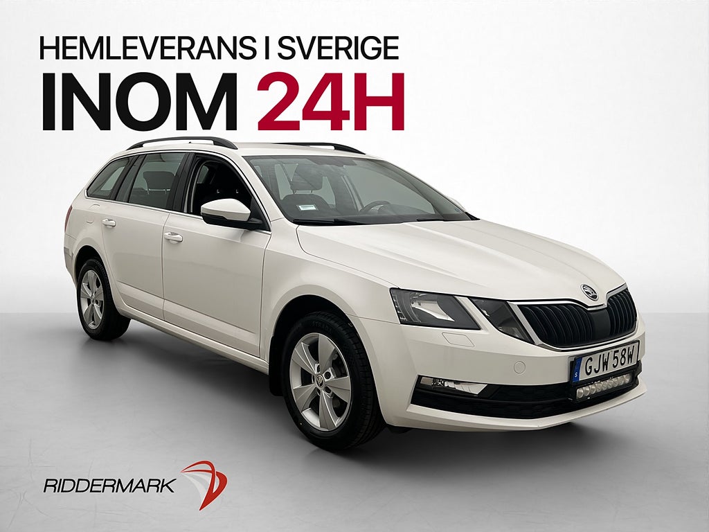 Skoda Octavia Kombi 115hk Ambition LED-Ramp Sensorer CarPlay