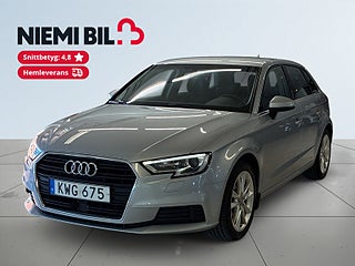 Audi A3 Sportback 1.0 Comfort Mvärmare Farthållare Psens S&V – bild 1