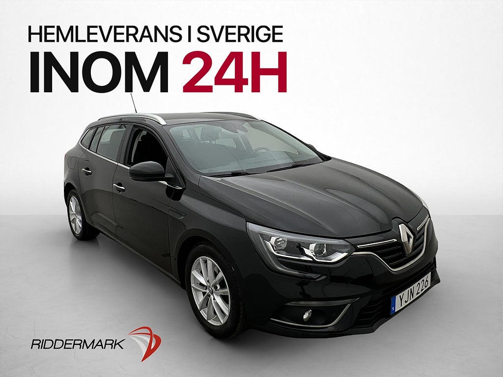 Renault Mégane 1.5 dCi 110hk Zen P-Sensorer Navi
