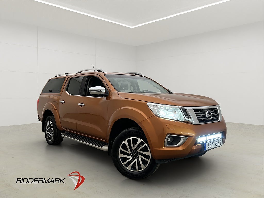 Nissan Navara Tekna 2.3dCi 4WD Värmare Drag Kamera Kåpa Moms