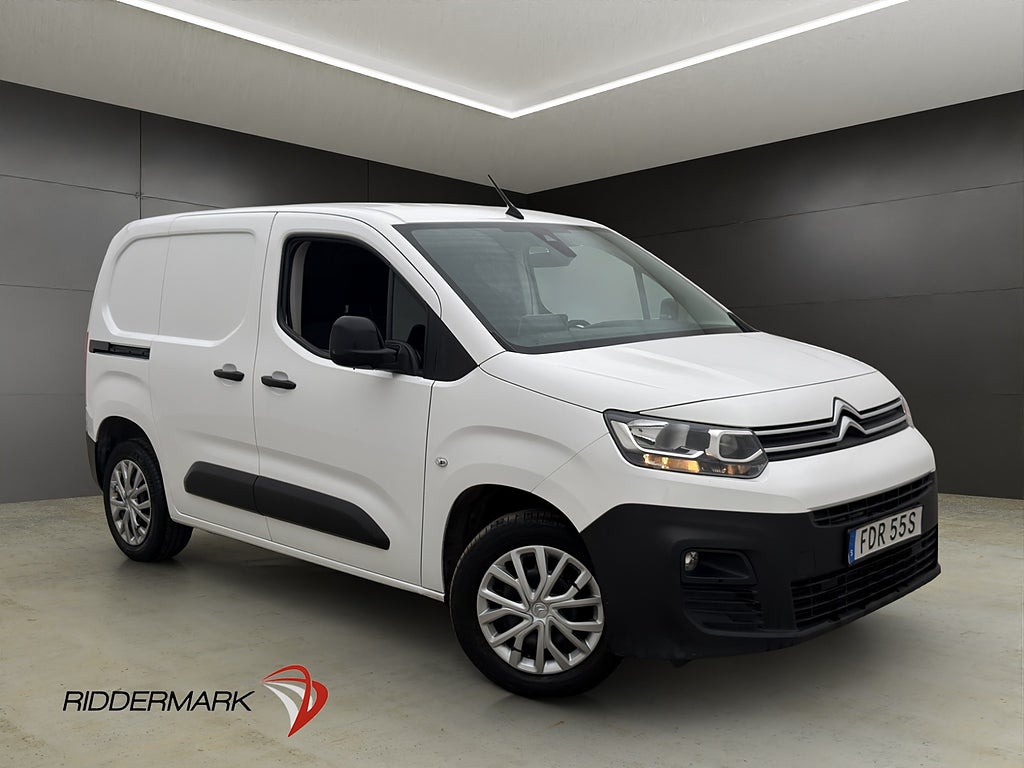 Citroën berlingo 131hk Värmare Dragkrok Kamera CARPLAY Moms
