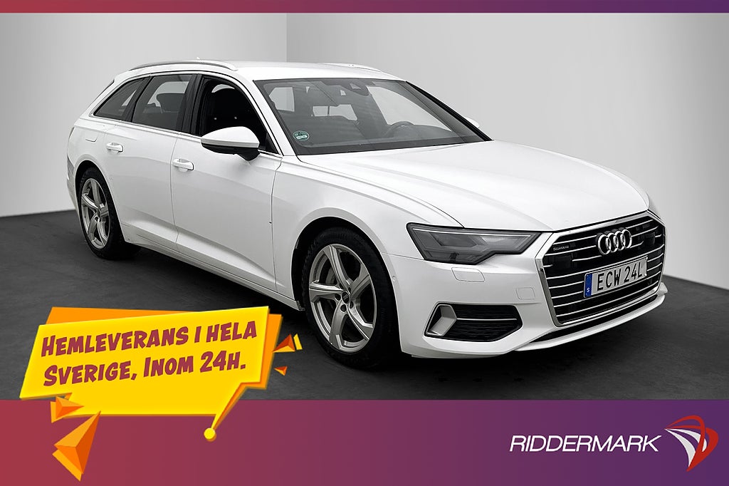 Audi A6 50 TFSI e 299hk Q S-Line Cockpit Dragkrok