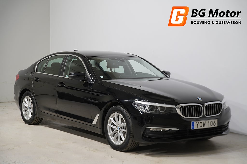 BMW 520d xDrive 190HK Sedan Aut Drag/Backkamera/Navi/Nyservad