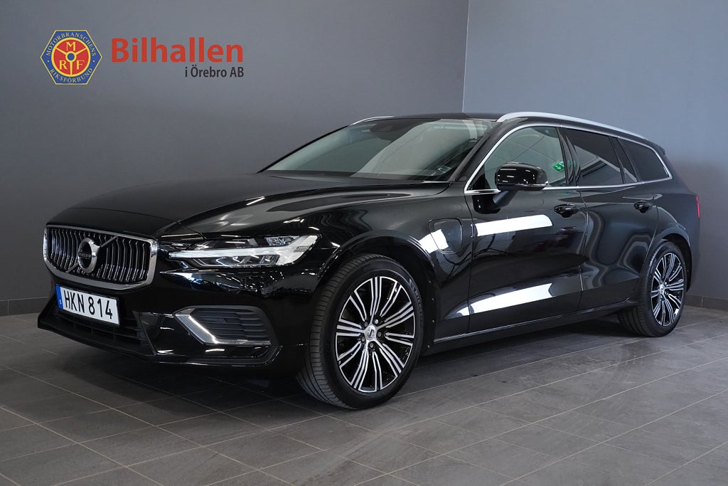Volvo V60 Recharge T6 AWD Inscription /Komfortstolar Läder VoC 