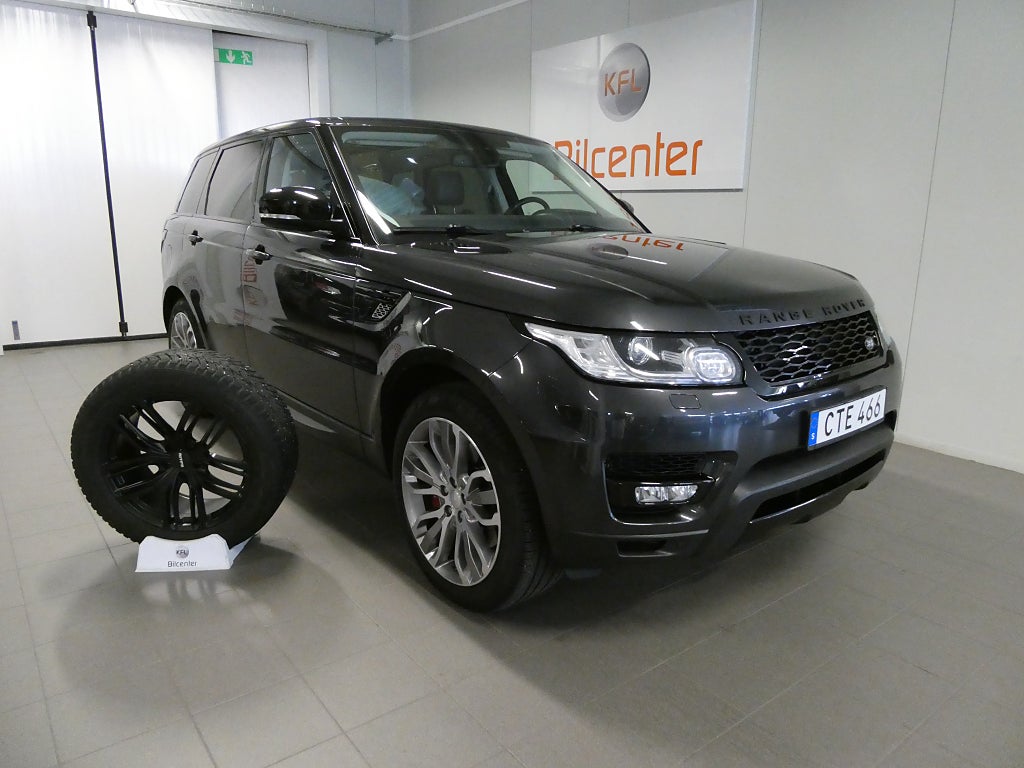 Land Rover Range Rover Sport 3.0 4WD *KFL 10år 2,99%* HSE-Luft-Pano-Värm-Drag-SoV