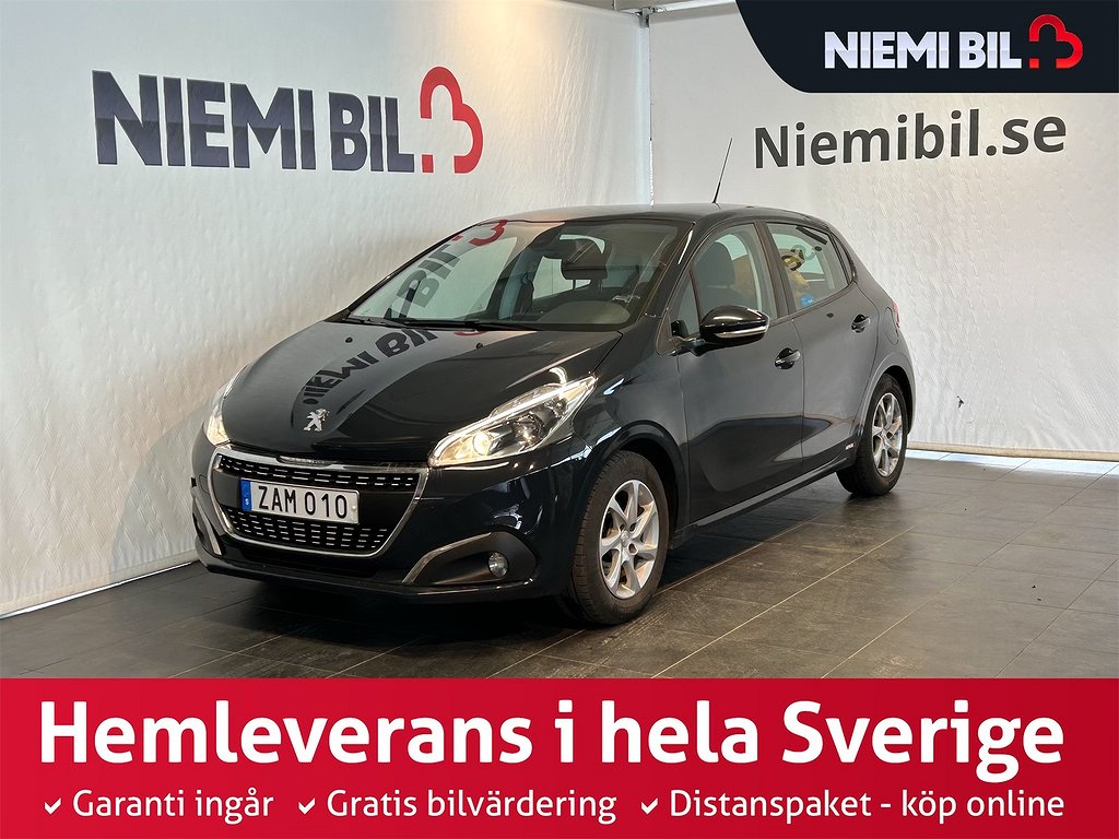 Peugeot 208 5-dörrar 1.2 VTi LågSkatt/MoK/SoV/Fhåll/SvSåld