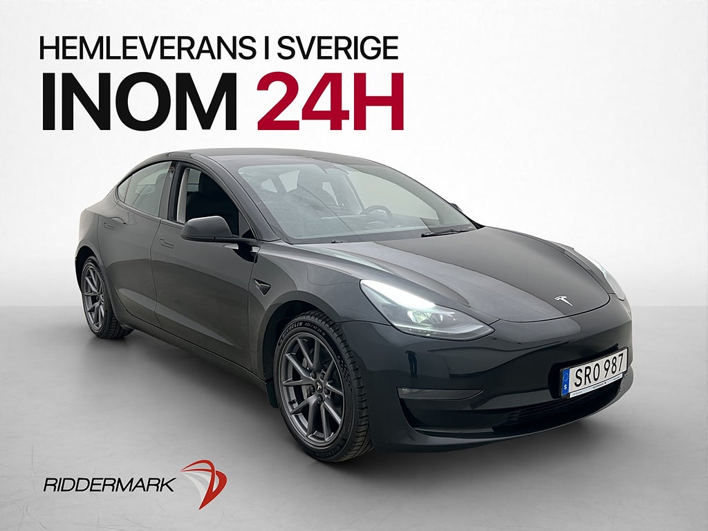 Tesla Model 3 Long Range AWD SV-Såld Autopilot Pano 1-bruk