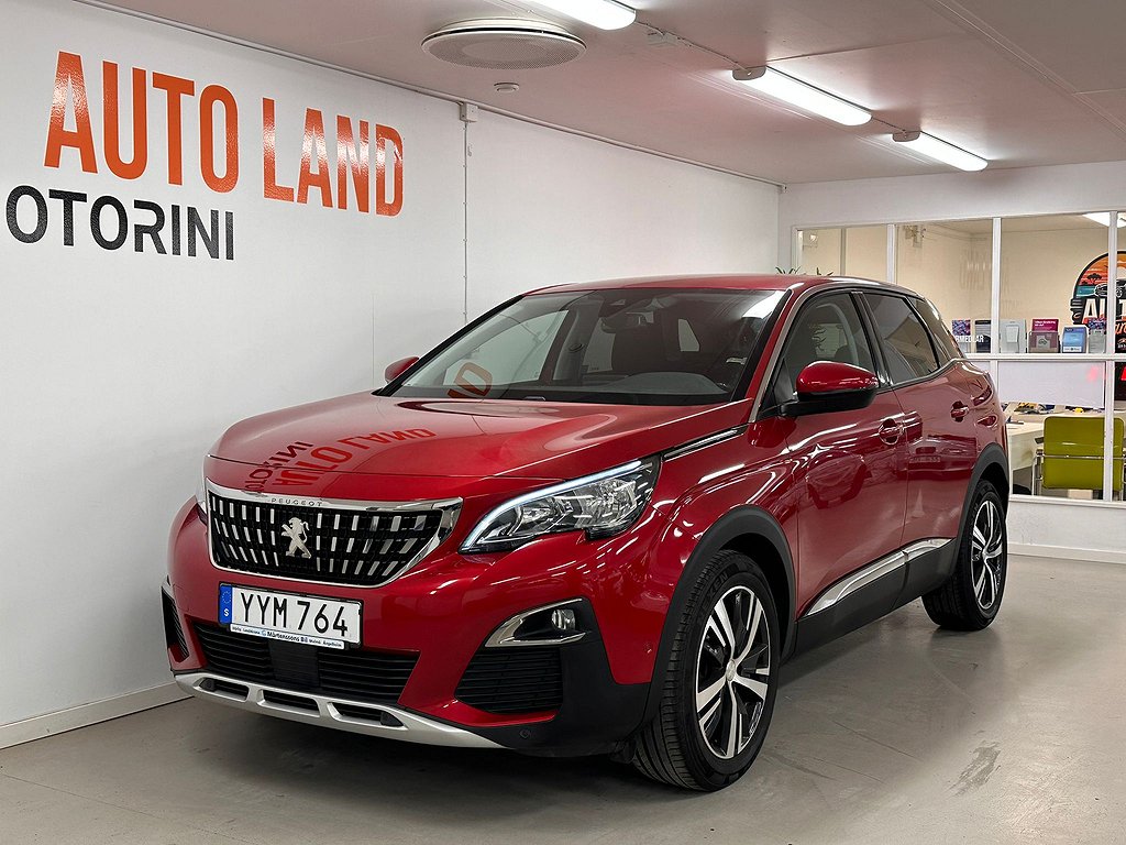 Peugeot 3008 1.2 PureTech 130hk 2017/1 Ägare/6400 Mil/SvSåld