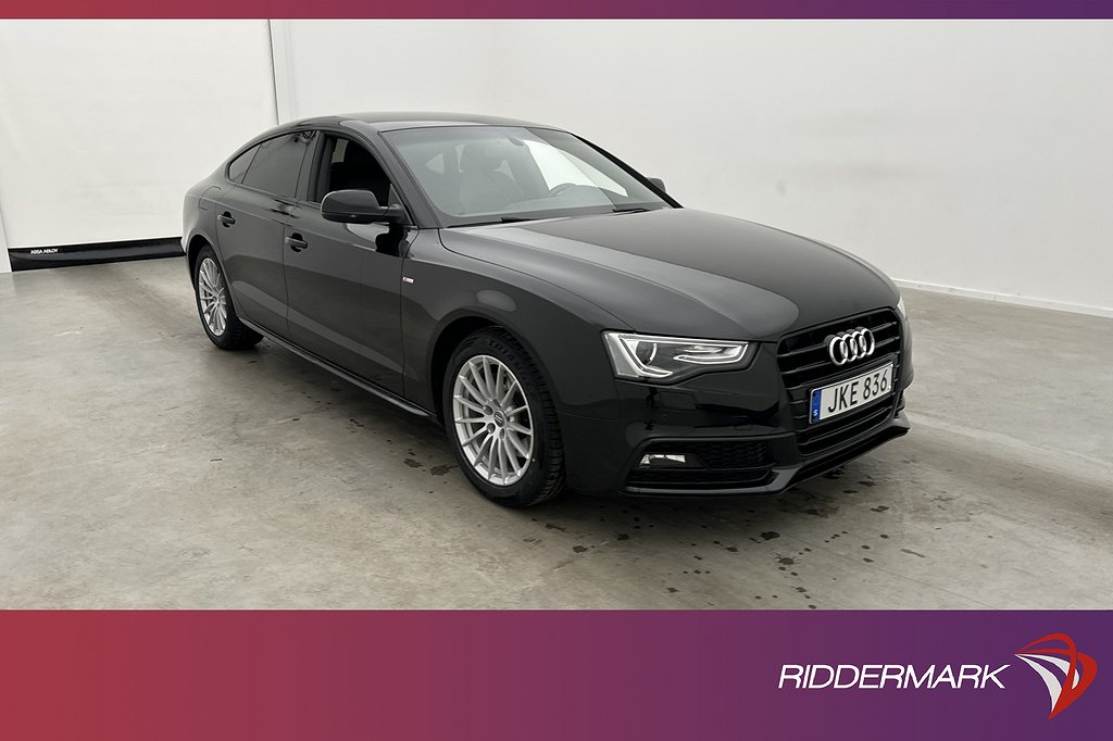 Audi A5 Sportback 1.8 TFSI 177hk S Line Sensorer Navi Drag