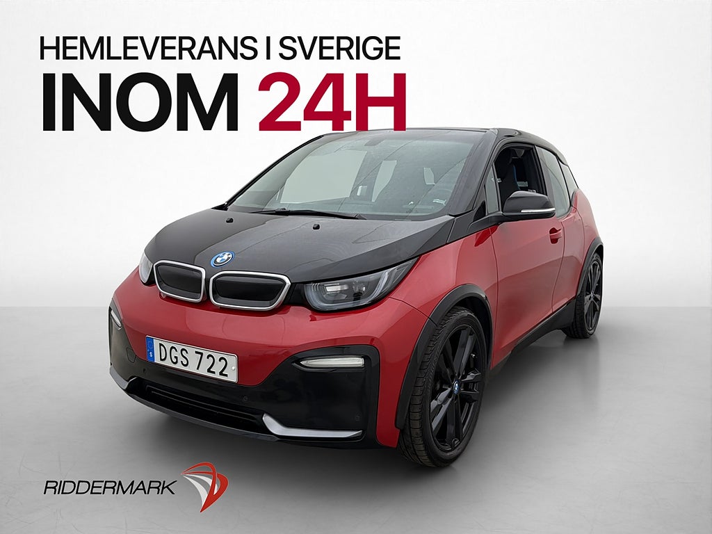 BMW i3s 94 Ah 183hk Comfort P-Sensorer Värmepump Keyless