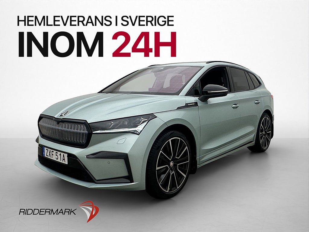 Skoda Enyaq 80x Founders Edition Crystal Värmare 360° Pano