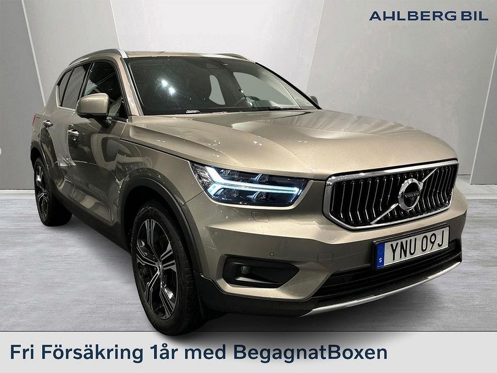 Volvo XC40 Recharge T5 Inscription, 360 kamera, Läder, Vinterhjul