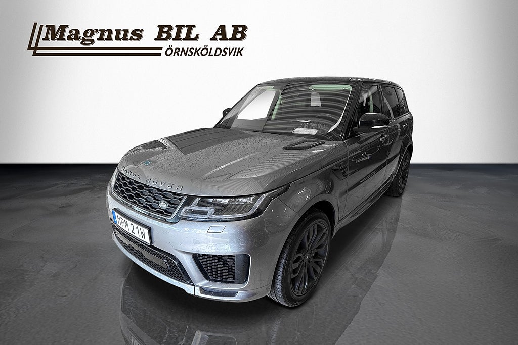Land Rover Range Rover Sport P400e HSE Drag Värmare Meridian Pano  2019 till salu hos Magnus Bil