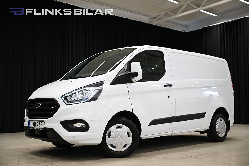 Ford transit Custom 105HK Drag|FjärrstyrdVärmare|NyKamrem|EnÄgare